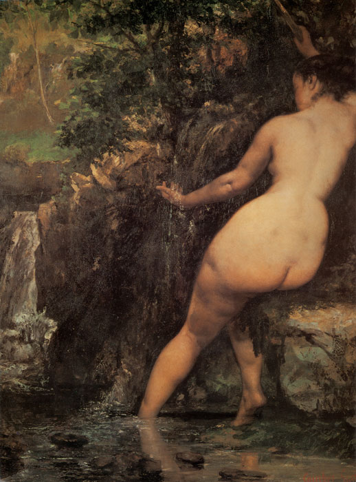 Oil Painting Reproduction of Courbet- The Source