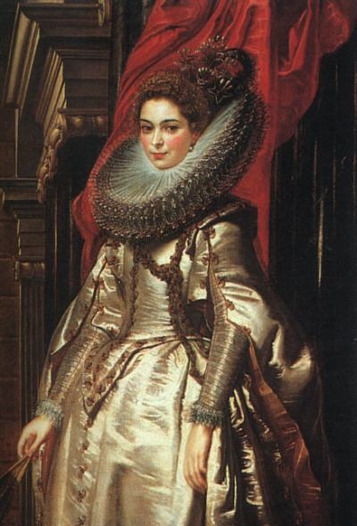Portrait of Marchesa Brigida Spinola Doria - Oil Painting Reproduction