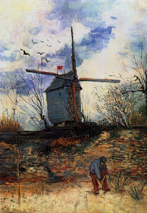 Vincent van Gogh Oil Painting Reproductions - Le Moulin de la Galette