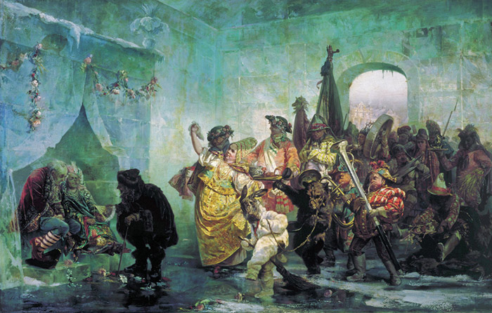 Oil Painting Reproduction of Yakobi - The Ice House