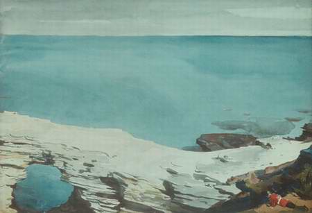 Homer Winslow Natural Bridge Bermuda painting, a Winslow homer paintings reproduction, we never sell