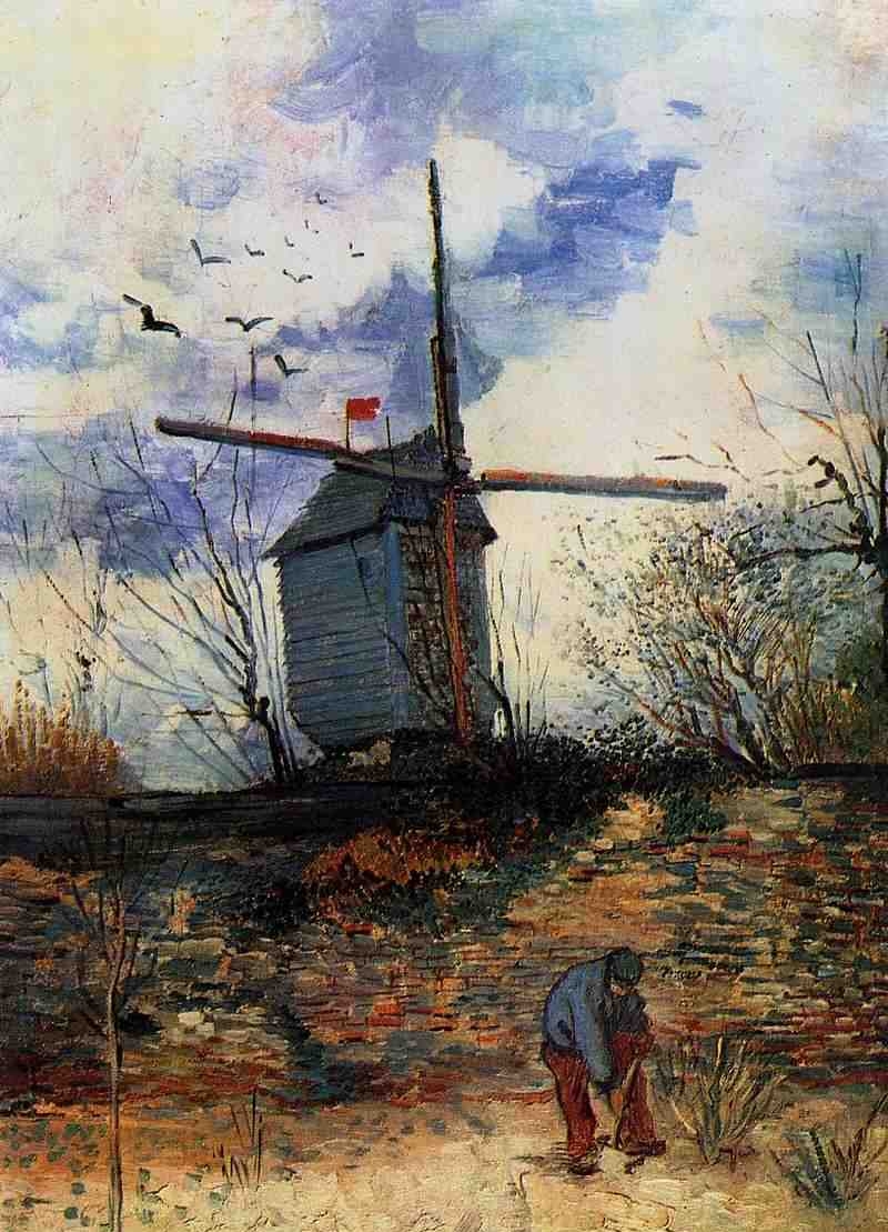 Lane with Poplars - Oil Painting Reproduction