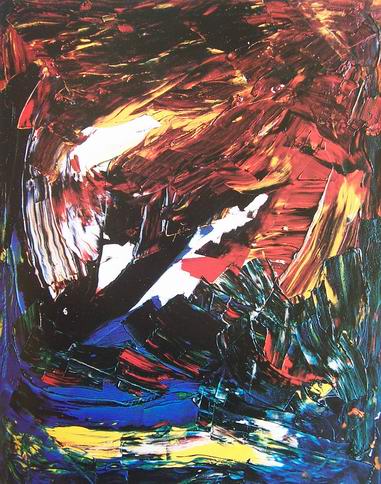 geologic painting, a Lee qing ping paintings reproduction, we never sell geologic poster