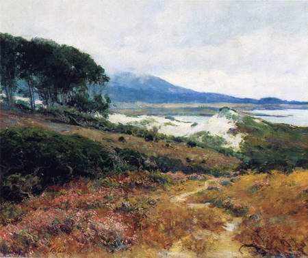 window view of anchoret painting