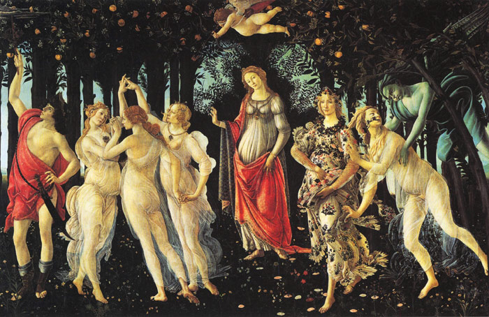 Botticelli Oil Painting Reproductions- Allegory of Spring