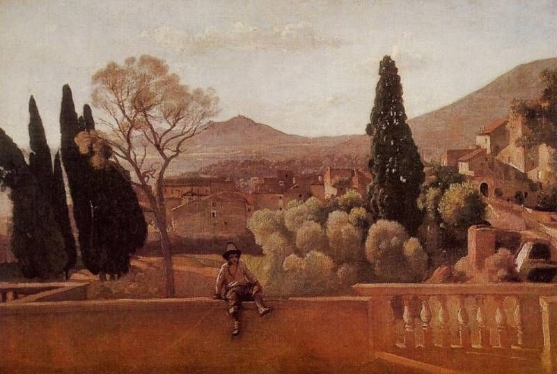 Goatherds on the Borromean Islands - Oil Painting Reproduction