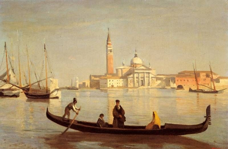 View near Naples - Oil Painting Reproduction