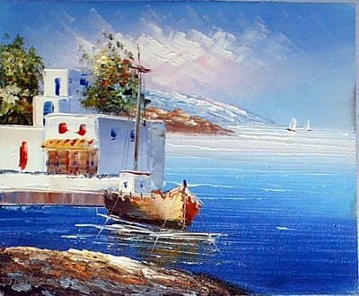 mediterranean sea scenery