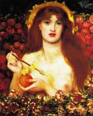 Venus Verticordia painting, a Dante Gabriel Rossetti paintings reproduction, we never sell Venus