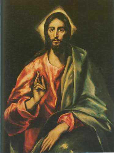 Saviour painting, a El Greco paintings reproduction, we never sell Saviour poster