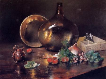 a still life oil painting