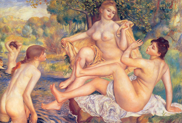 a group of nude people