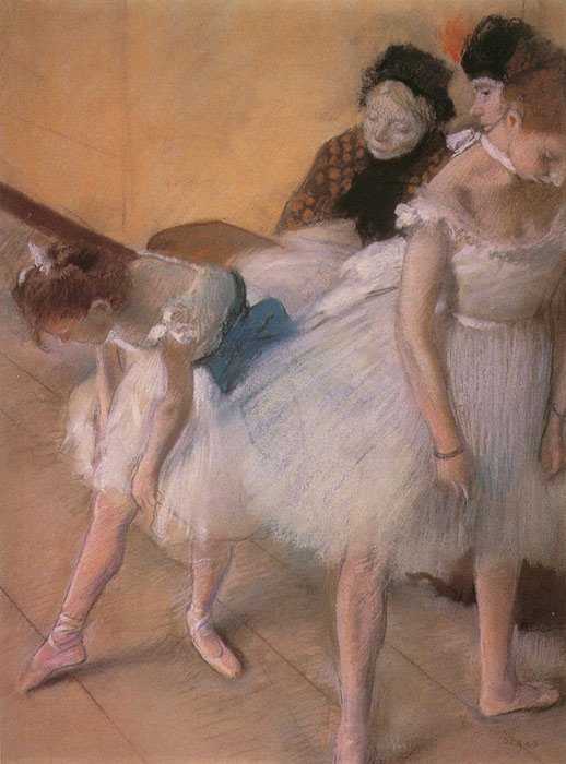Degas Oil Painting Reproductions- Before the Rehearsal