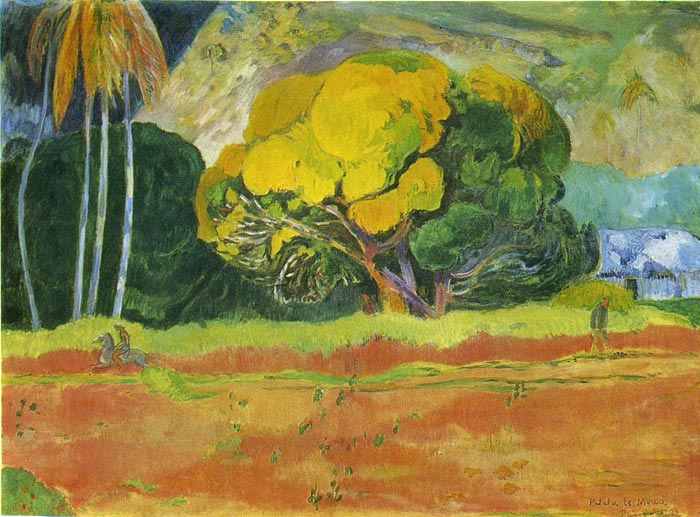 Gauguin Oil Painting Reproductions- The Big Tree