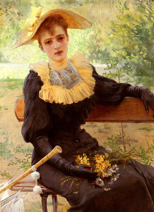 Leighton Oil Painting Reproductions- Phoebe