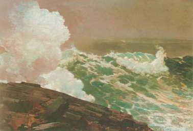 Northeaster 1895 painting, a Winslow Homer paintings reproduction