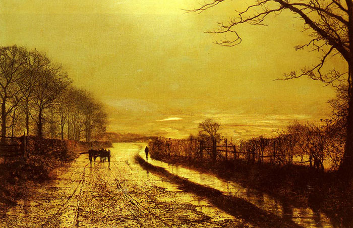 Oil Painting Reproduction of Grimshaw- Wharfedale