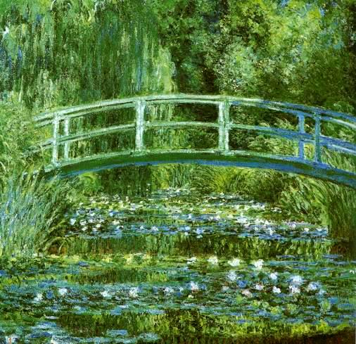 Water Lily Pond,1897-1899 painting, a Claude Monet paintings reproduction, we never sell Water Lily