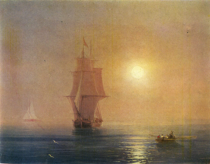 Aivazovsky Oil Painting Reproductions - The Sea