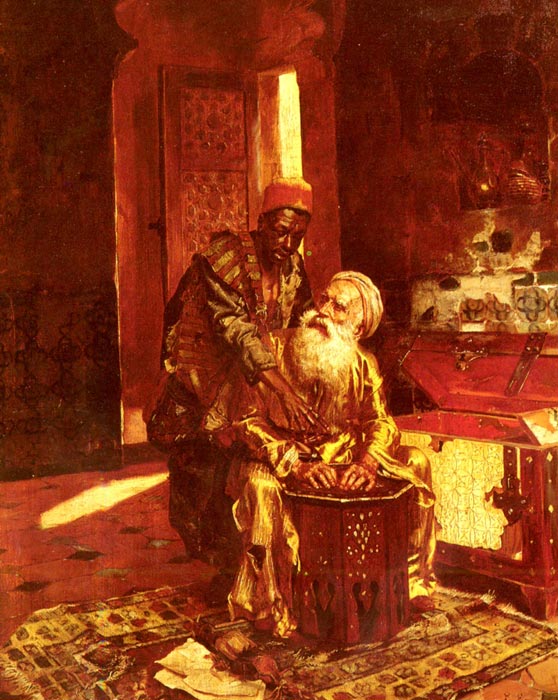 Ernst Oil Painting Reproductions - The Money Changer