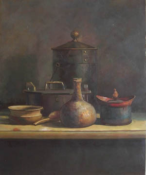 kitchen table Still life paintings painting,