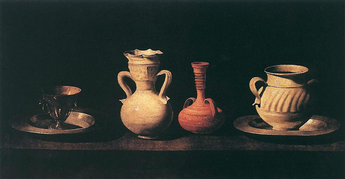 Oil Painting Reproduction of Zurbaran- Still life