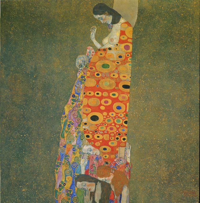 Oil Painting Reproduction of Klimt- Hope II