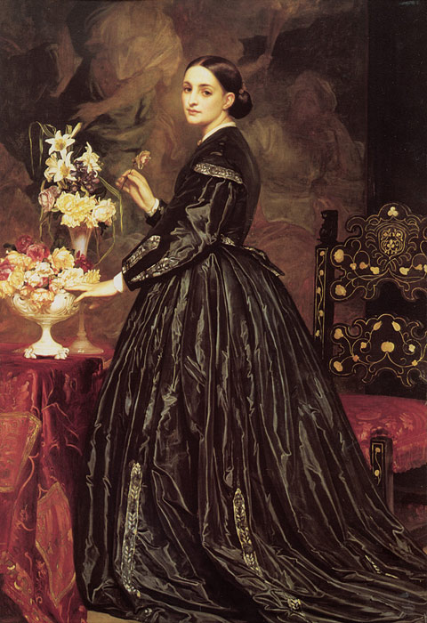 Leighton Oil Painting Reproductions- Mrs James Guthrie