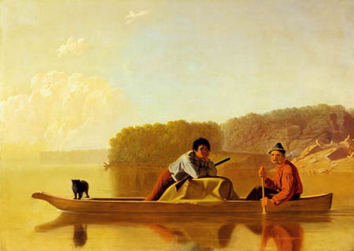 Bingham Reproductions - The Trappers Return