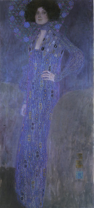 Klimt Oil Painting Reproductions- Portrait of Emilie Floge