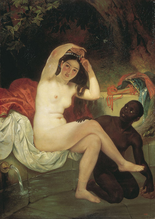 Oil Painting Reproduction of Brullov - Virsavia