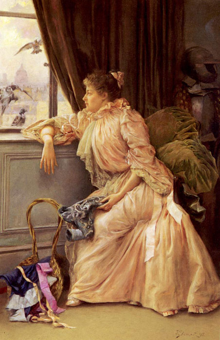 Oil Painting Reproduction of Stewart- Room With A View