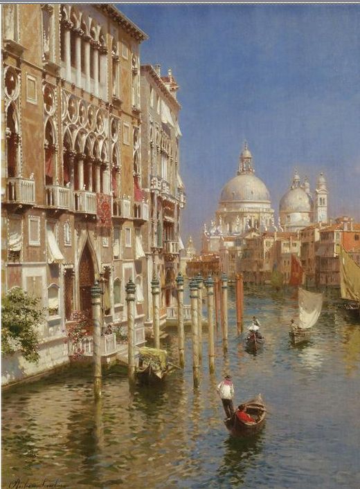 Santoro Reproductions - The Grand Canal, Venice