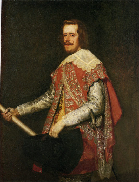 Velazquez Oil Painting Reproductions - King Philip IV of Spain