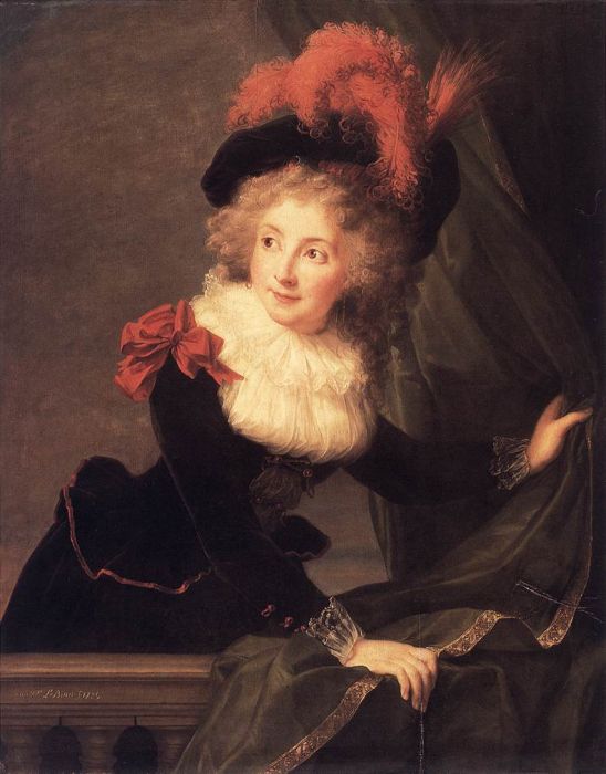 Vigee Lebrun Oil Painting Reproductions - Madame Perregaux