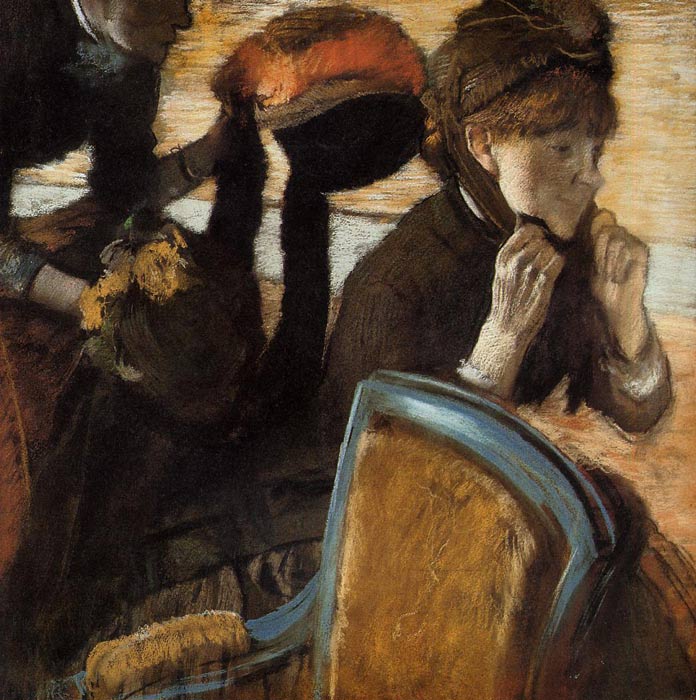 Degas Oil Painting Reproductions- Interior