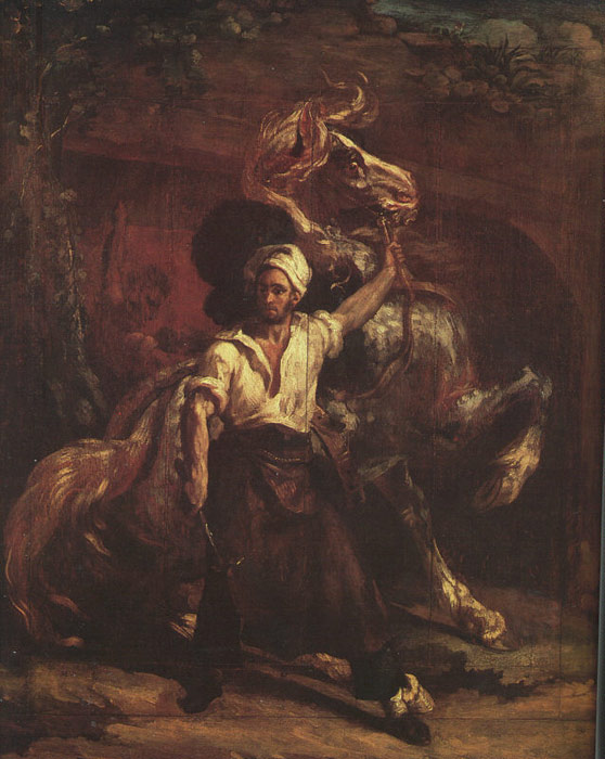 Oil Painting Reproduction of Gericault- The Blacksmiths Signboard