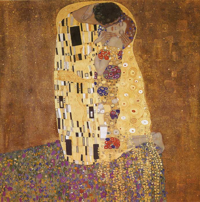 Klimt Oil Painting Reproductions- The Kiss