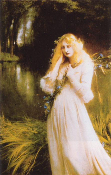 Dagnan-Bouveret Oil Painting Reproductions - Ophelia