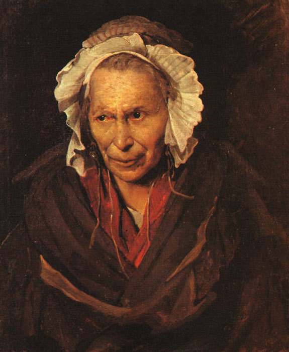 Oil Painting Reproduction of Gericault - Madwoman