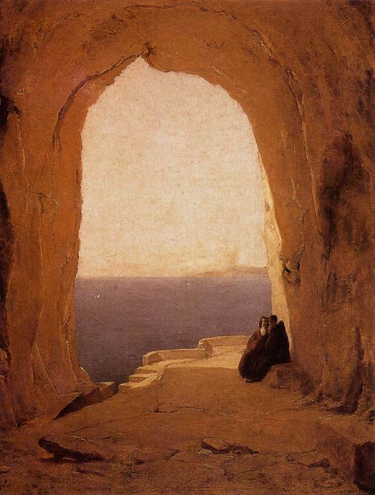 Blechen Reproductions - Grotto in the Gulf of Naples