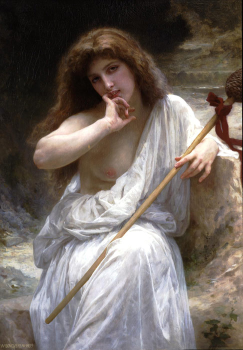 Bouguereau Oil Painting Reproductions - Bacchante