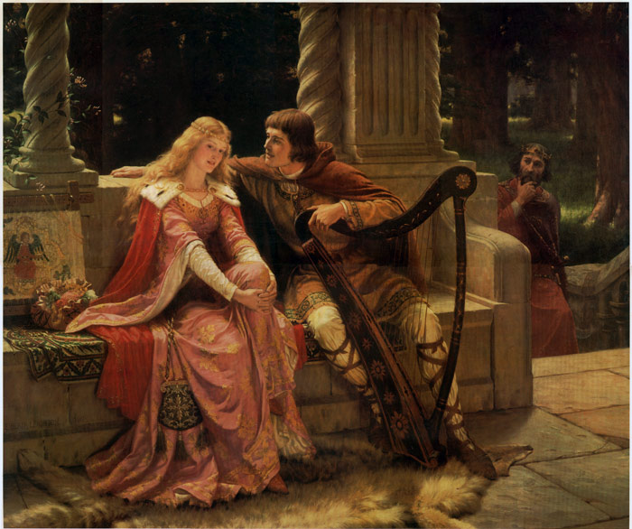 Leighton Oil Painting Reproductions - Tristan and Isolde