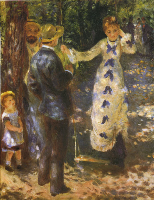 Oil Painting Reproduction of Renoir- The Swing