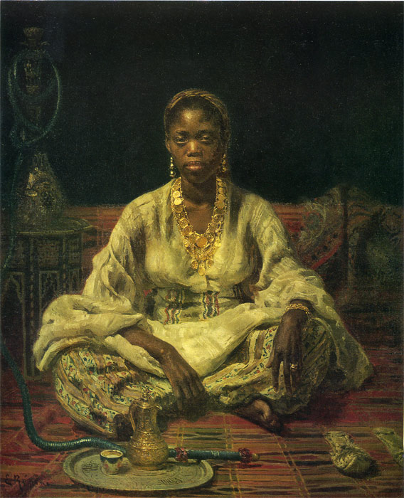 Repin Oil Painting Reproductions- Neger woman