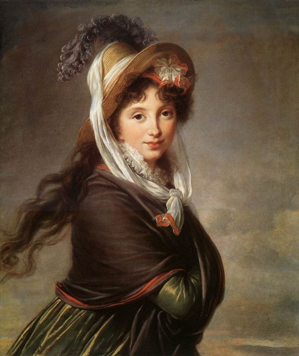 Vigee Lebrun Reproductions - Portrait of Madame Grand