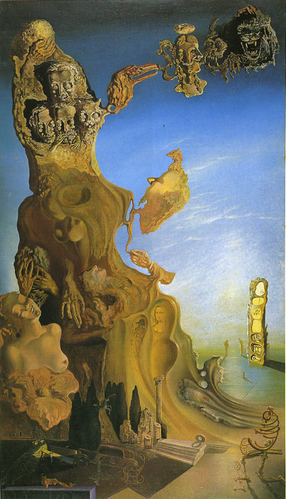Oil Painting Reproduction of Dali - Imperial Monument to the Child Woman