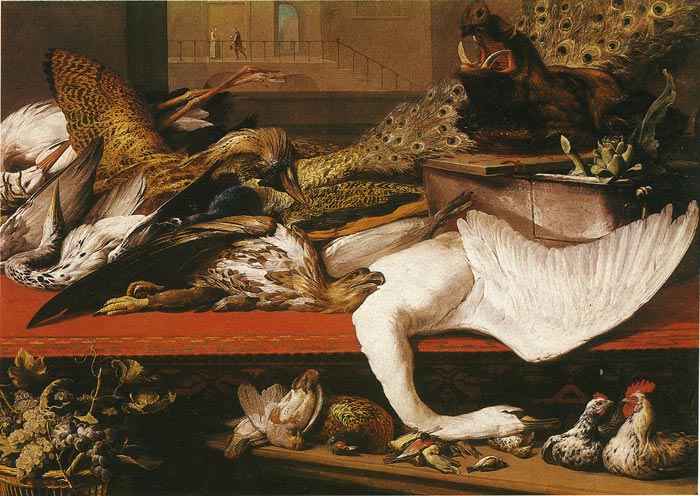 Oil Painting Reproduction of Snyders- Still-life