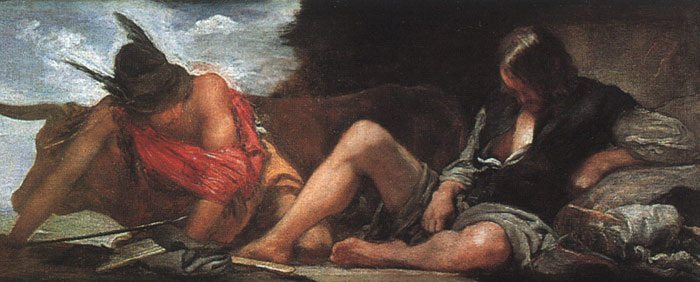 Velazquez Oil Painting Reproductions- Mercury and Argus