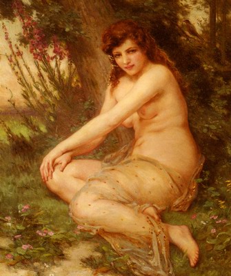 la Nymphe De Foret, the forest nymph